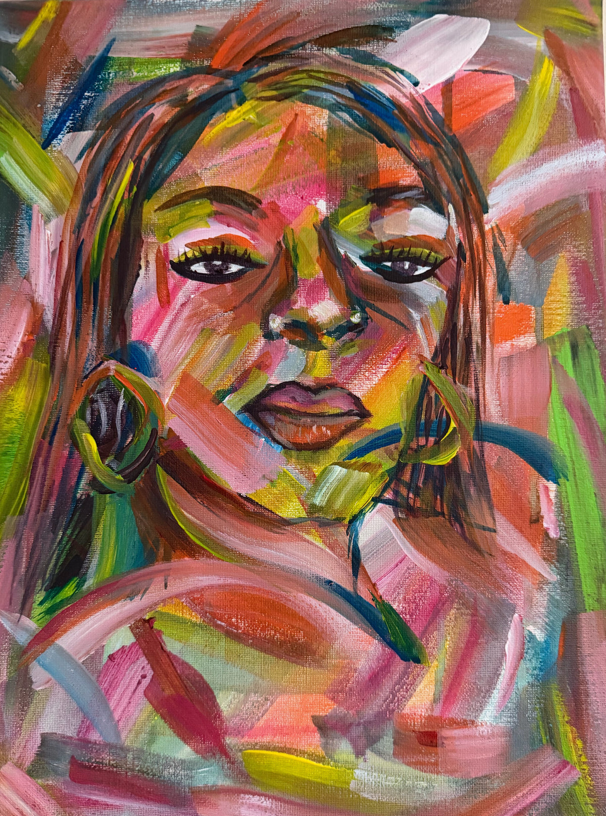 Funky Girl Portrait