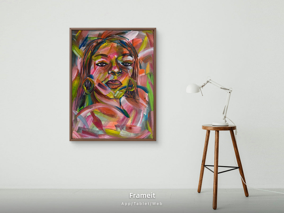 Funky Girl Portrait