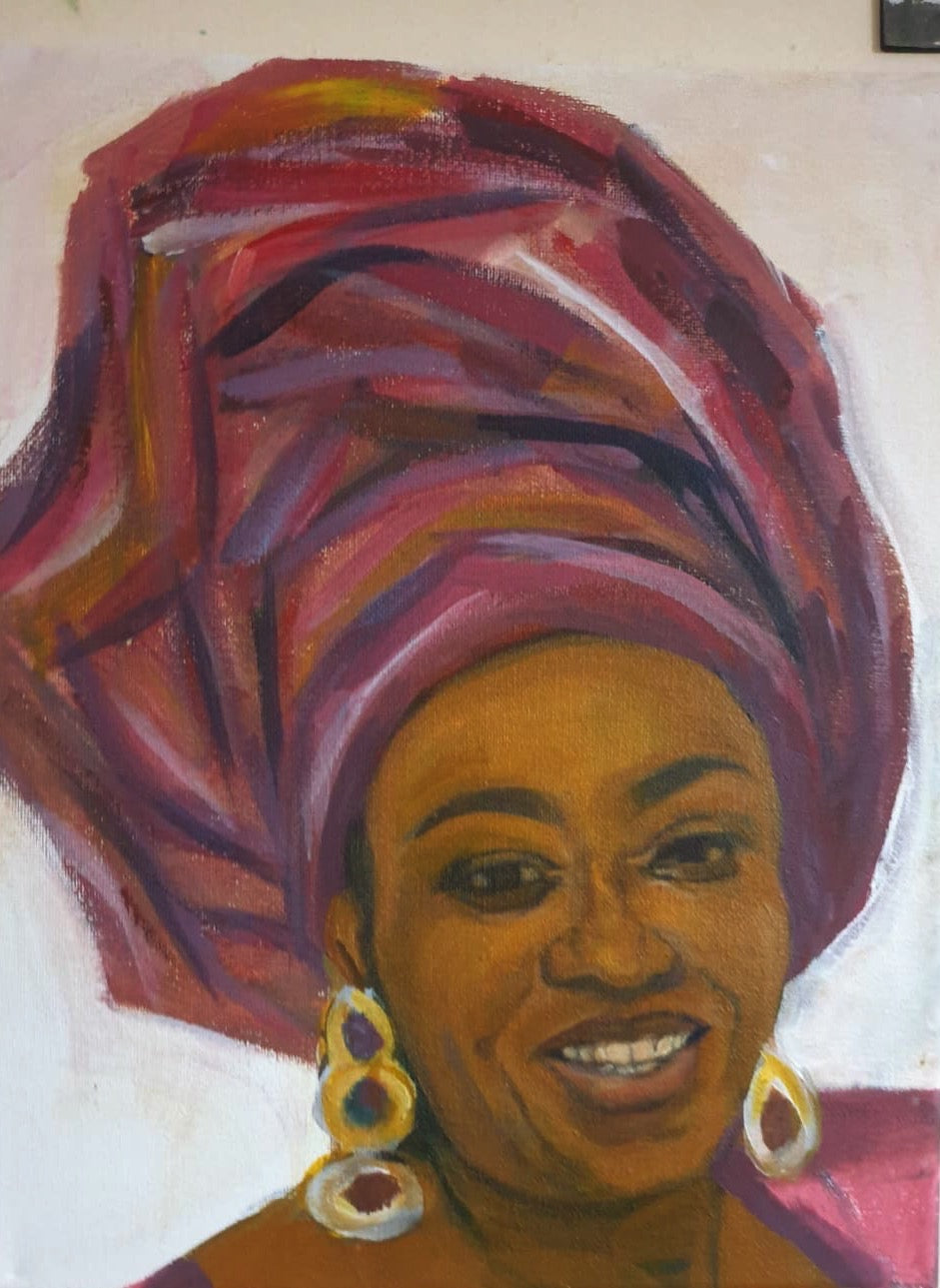 Custom Portrait Commission — Acrylic