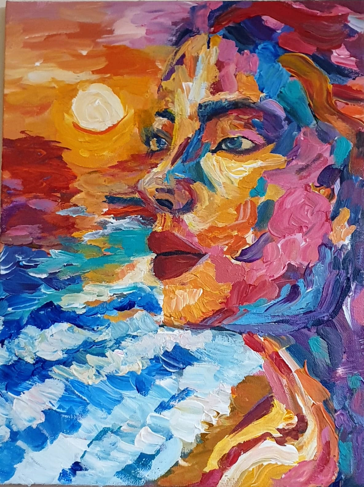 Sunset Beach Lady