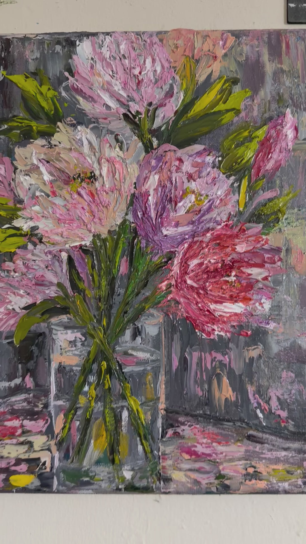Textured Floral Impressionism