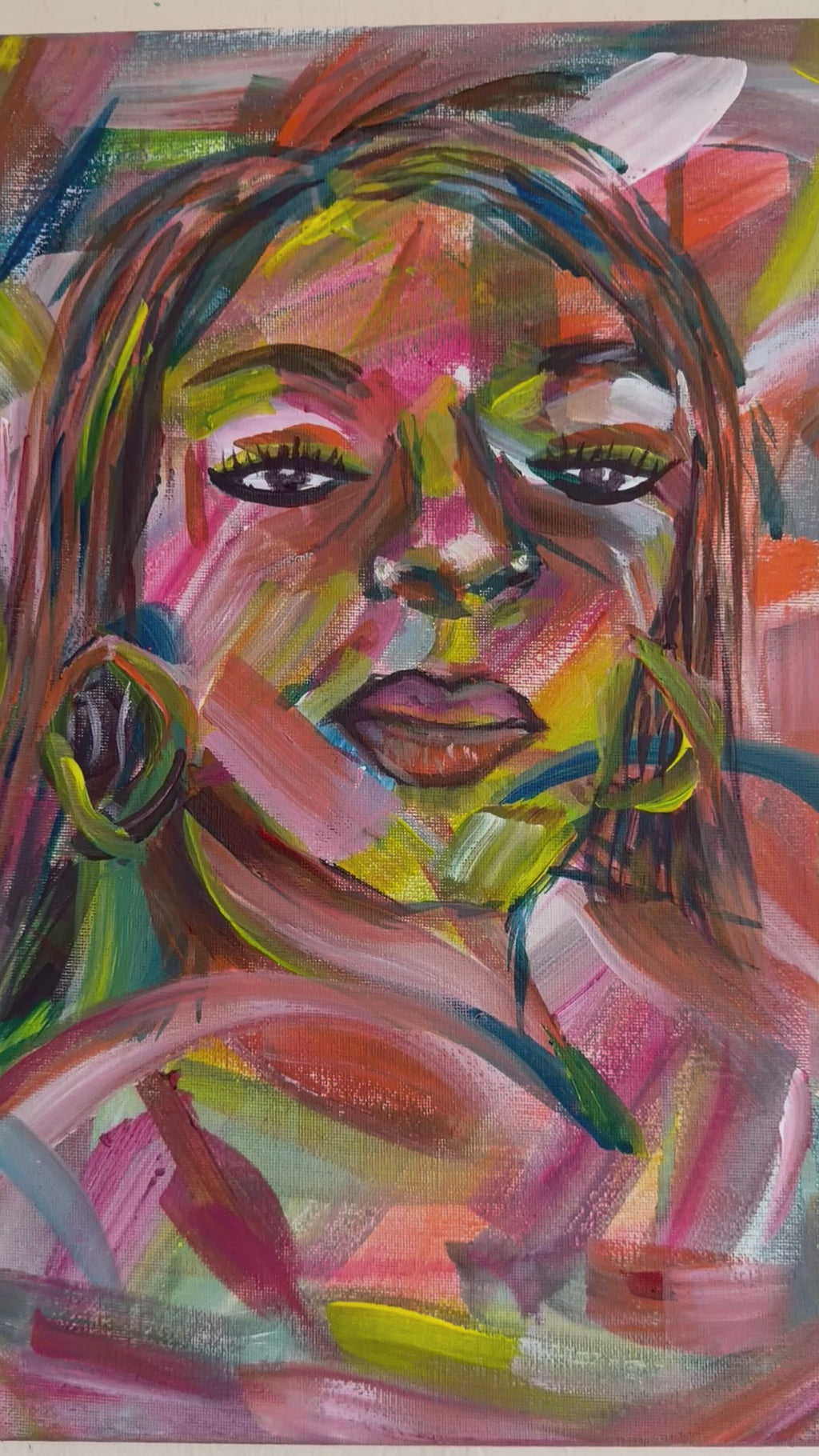 Funky Girl Portrait