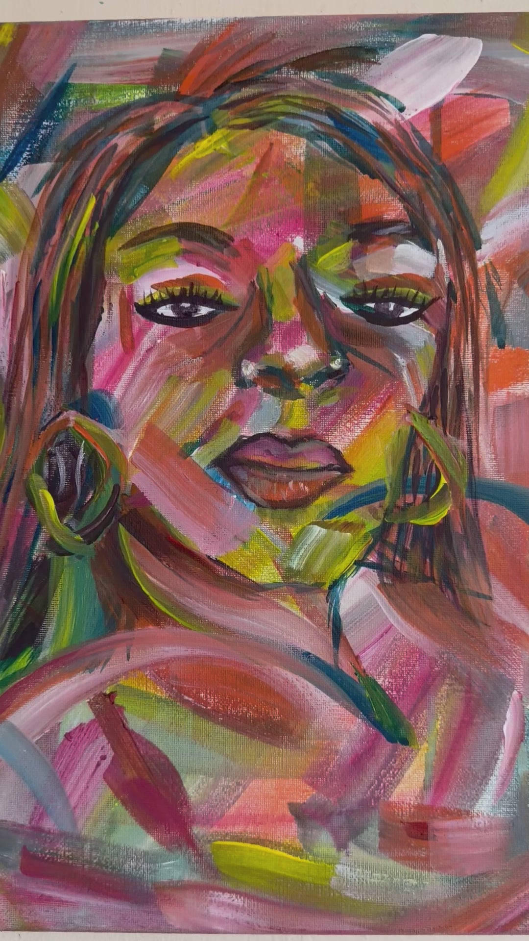 Funky Girl Portrait